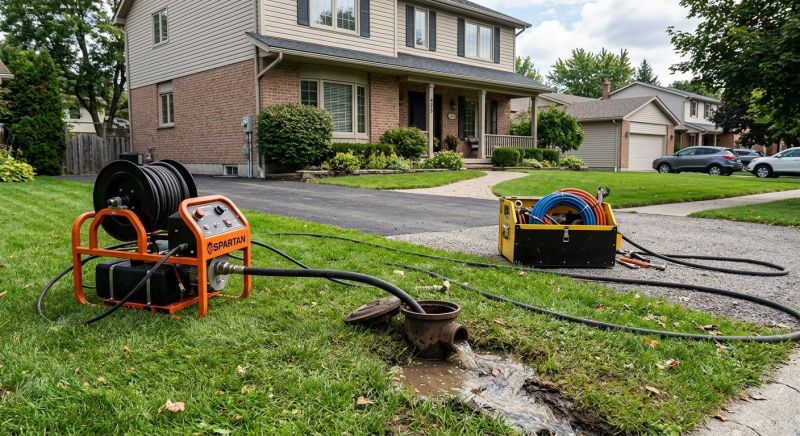 Sewer Line Unclogging in Columbus, OH