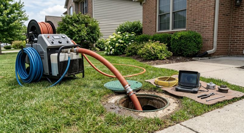 Sewer Line Unclogging in Fredericksburg, VA